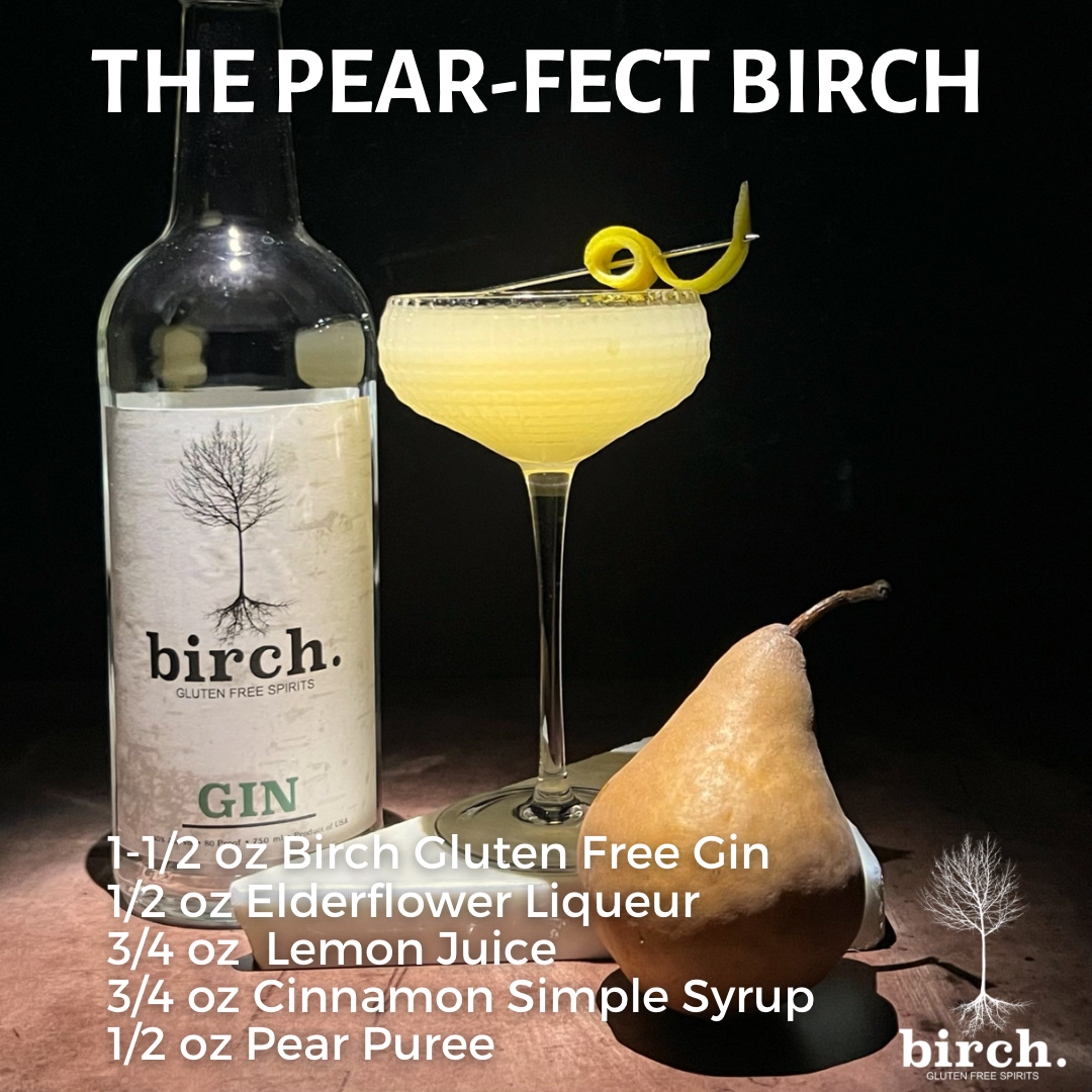 The Pear-Fest Birch- Birch Gluten Free Gin